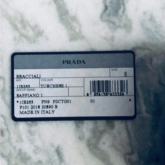 PRADA | Saffiano Leather Bracelet - Picture 3 of 3